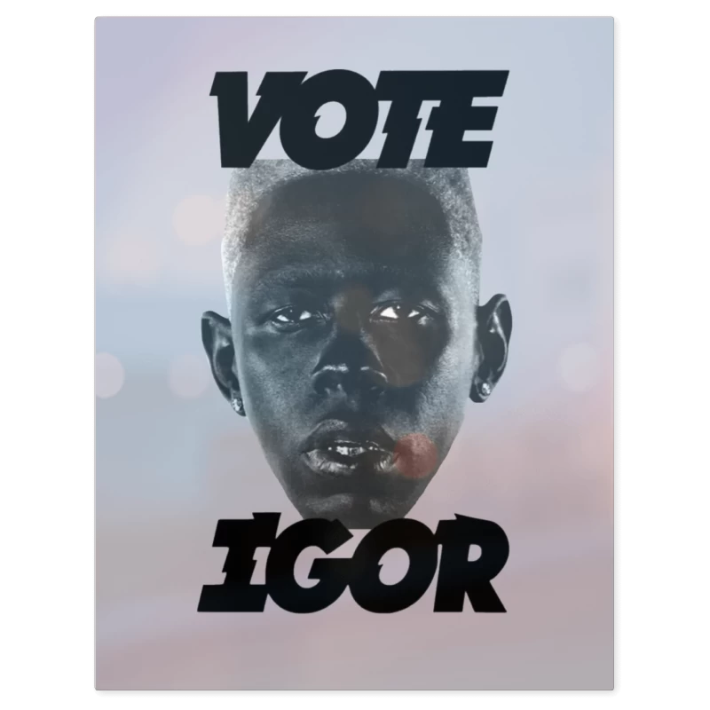 Tyler the Creator Vote Igor – Print Metálico