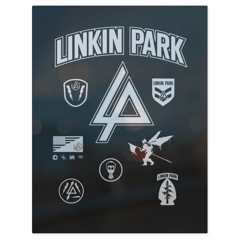 Linkin Park Parches – Print Metálico