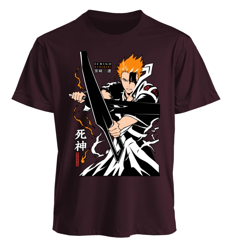Polera Bleach Ichigo Kurosaki True Bankai