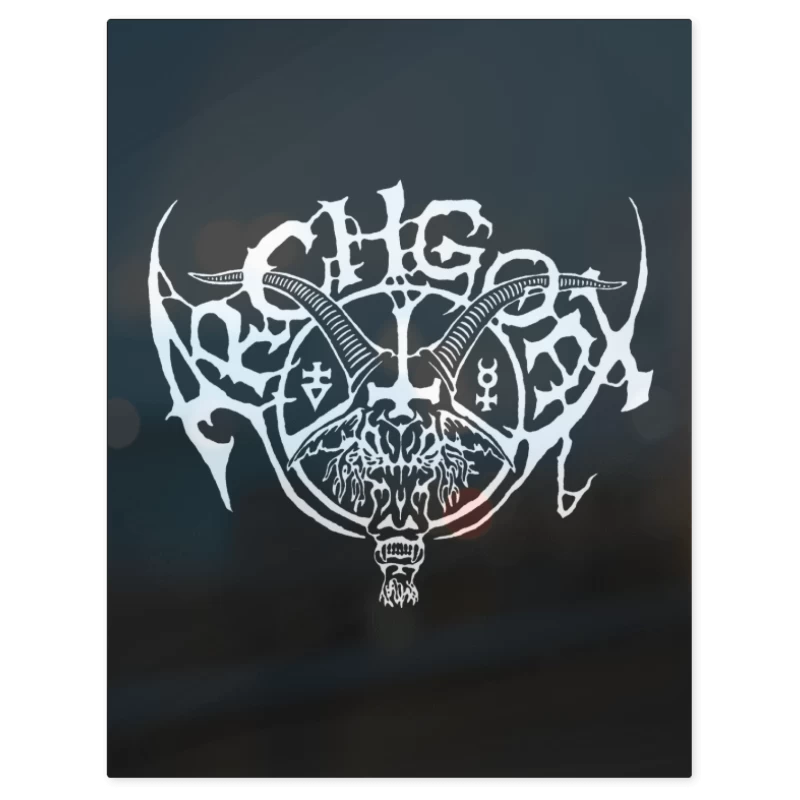 Archgoat Logo B – Print Metálico
