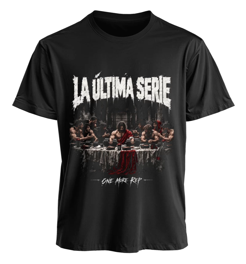 Polera Gym Última Cena | Frente