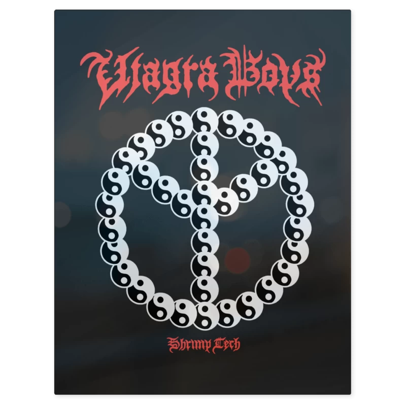 Viagra Boys World Peace – Print Metálico