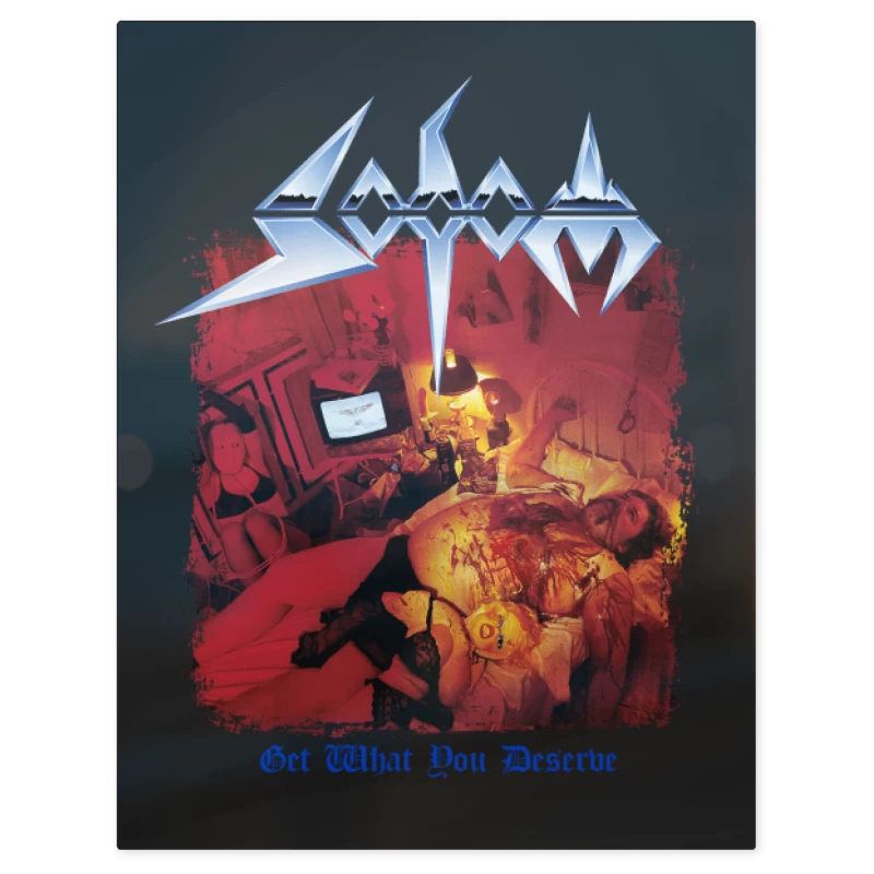 Sodom Get What You Deserve – Print Metálico