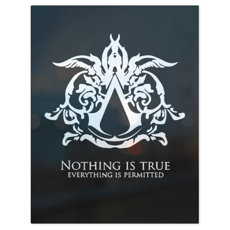 Nothing Is True – Print Metálico