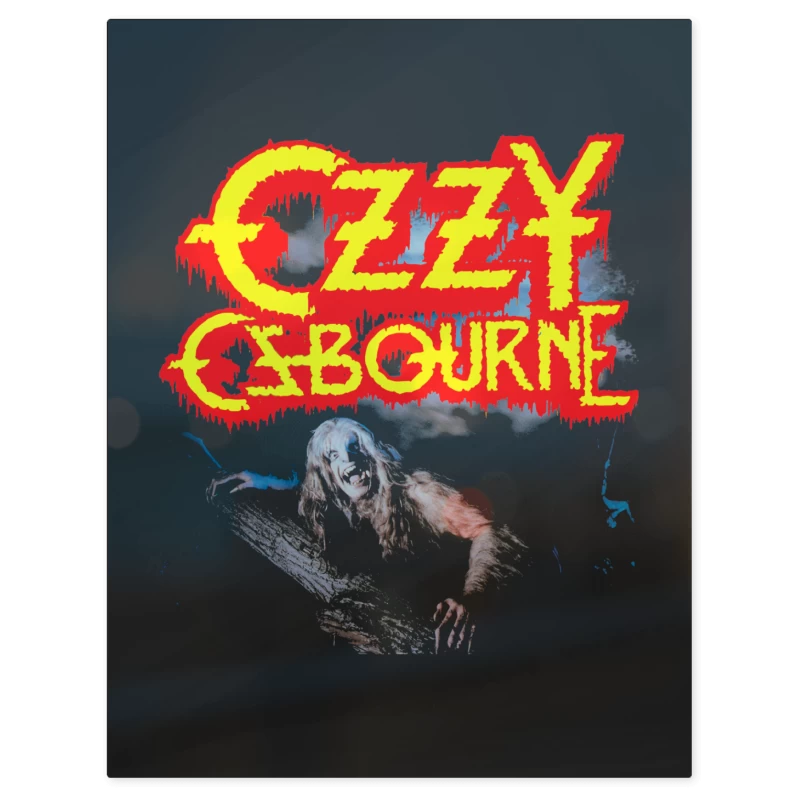 Ozzy Osbourne Bark At the Moon – Print Metálico