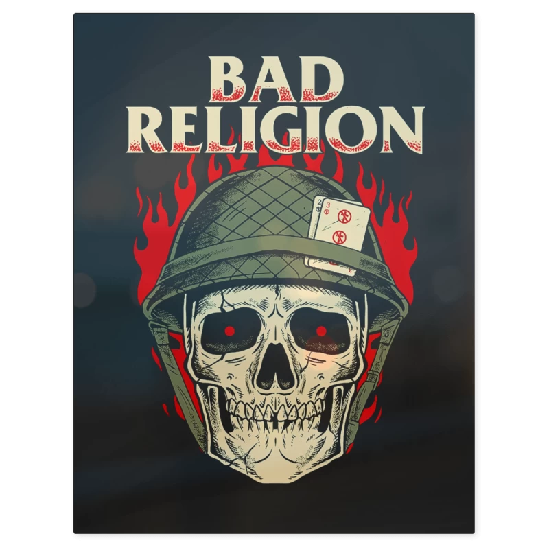 Bad Religion Soldier – Print Metálico