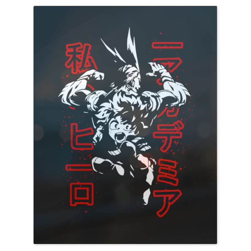 Boku No Hero 2 – Print Metálico