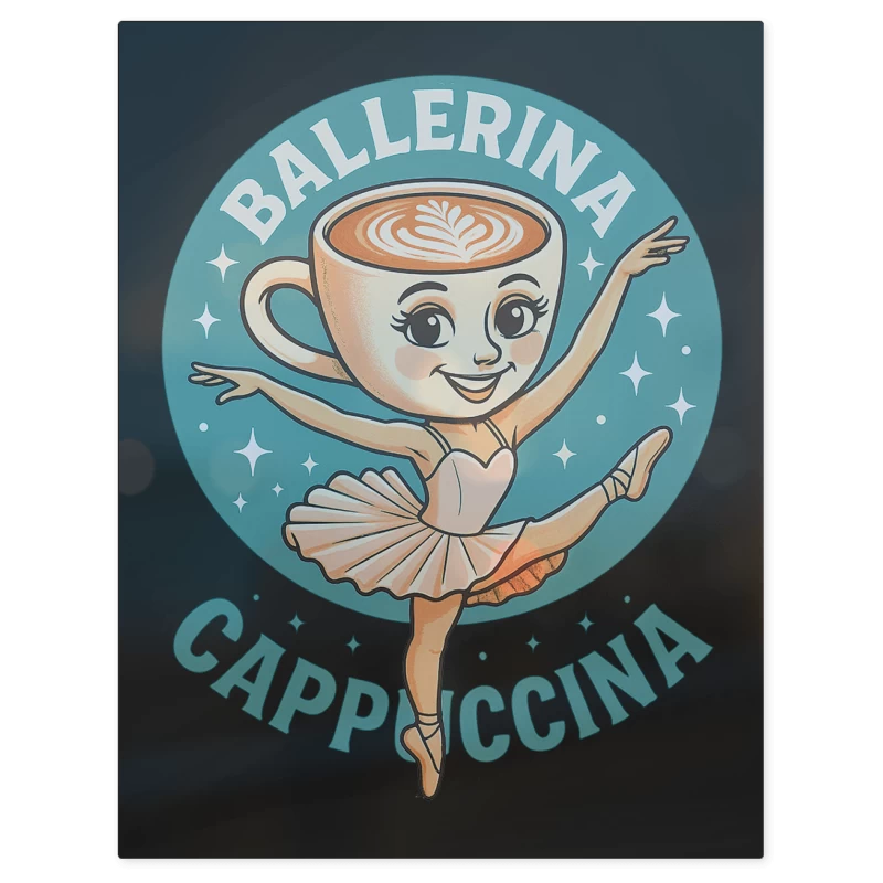 Ballerina Cappuccina – Print Metálico