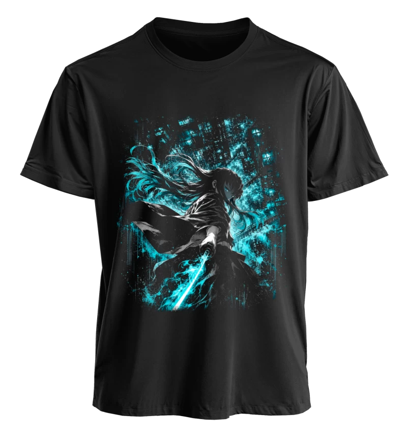 Polera Anime Demon Slayer Muichiro Tokito | Frente + Manga