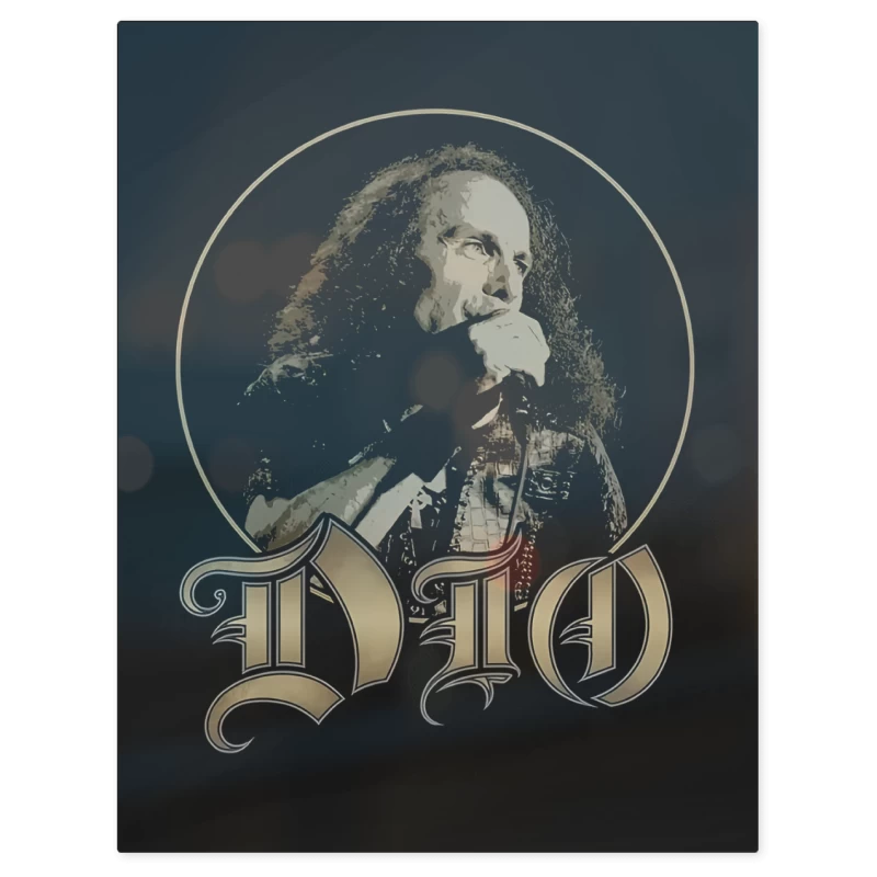 Dio Ronnie James – Print Metálico
