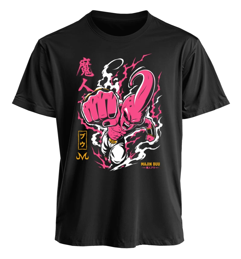 Polera Dragon Ball Z Kid Buu Majin Buu