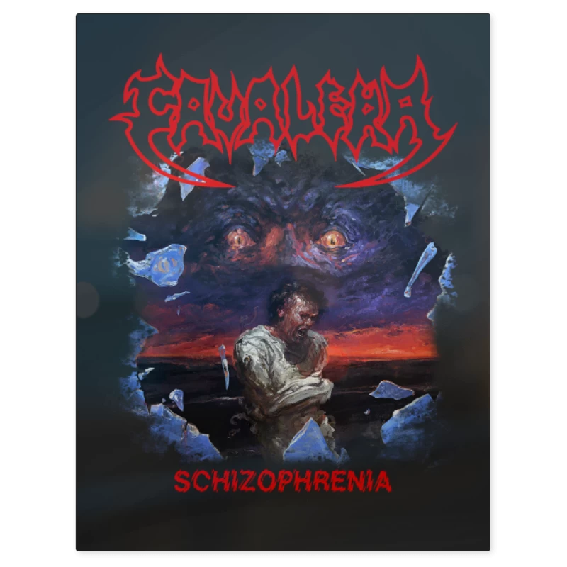 Cavalera Schizophrenia – Print Metálico