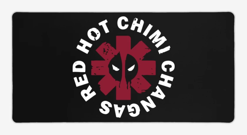 Mouse pad Gamer Red hot chimi changas