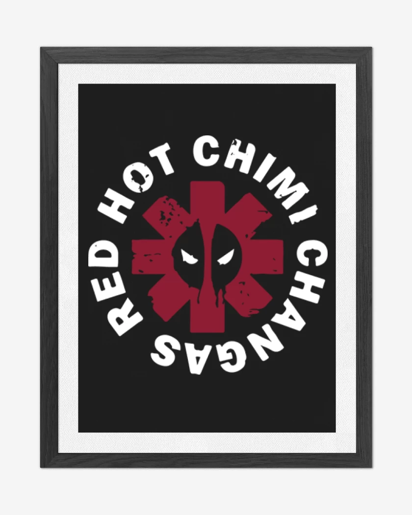 Cuadro decorativo Red hot chimi changas