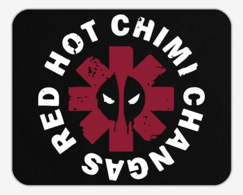 Mousepad Red hot chimi changas