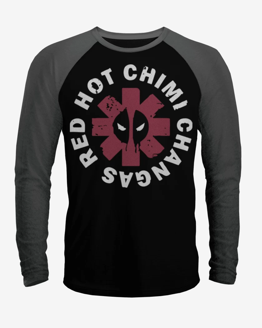 Polera Raglan Red hot chimi changas