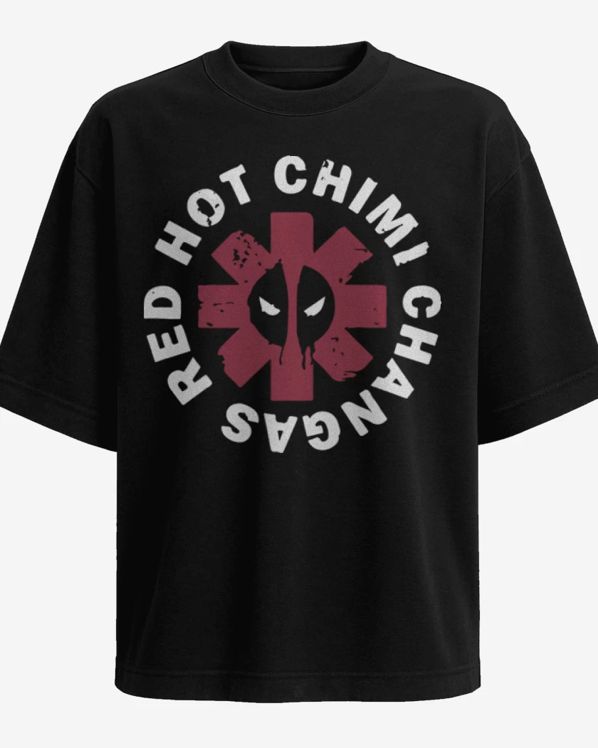 Polera Oversize Red hot chimi changas