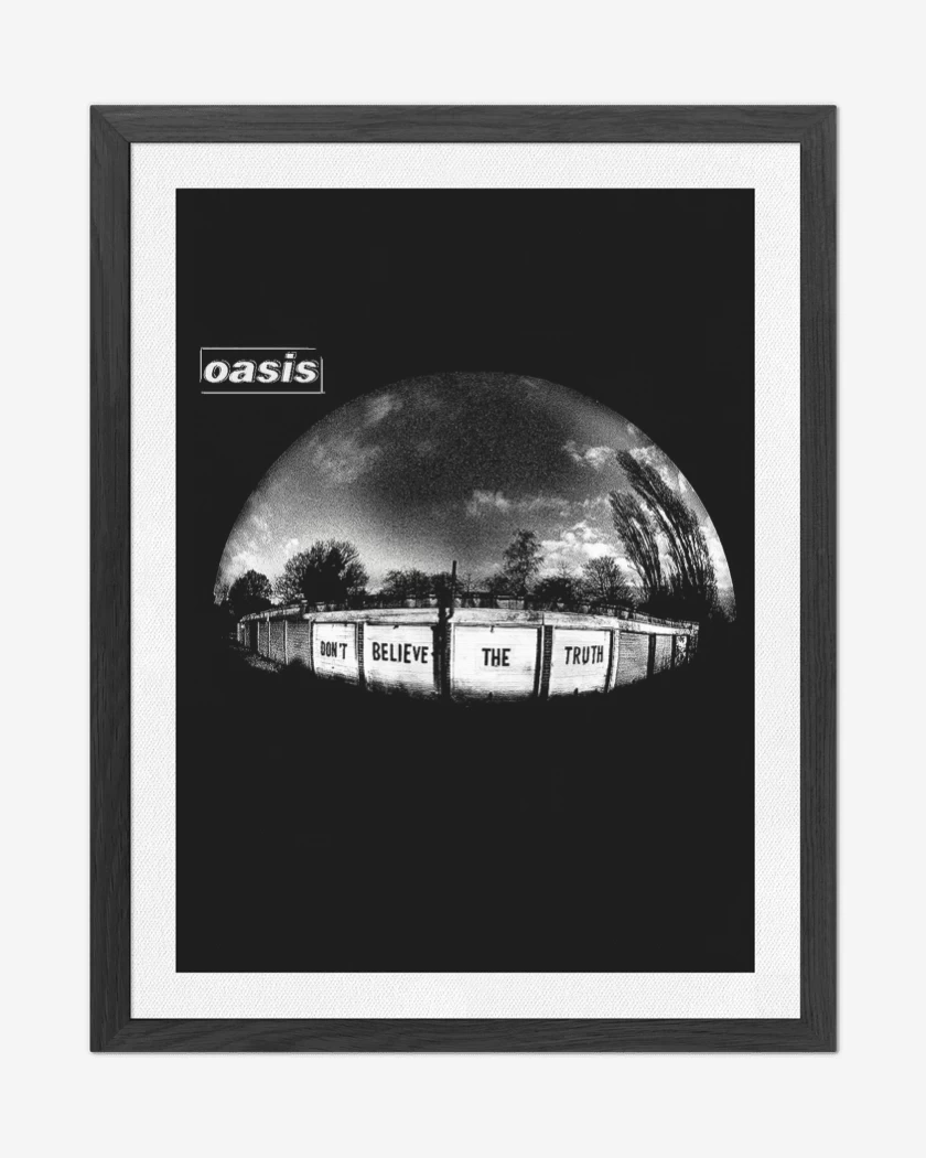 Cuadro decorativo Oasis Dont Believe the Truth