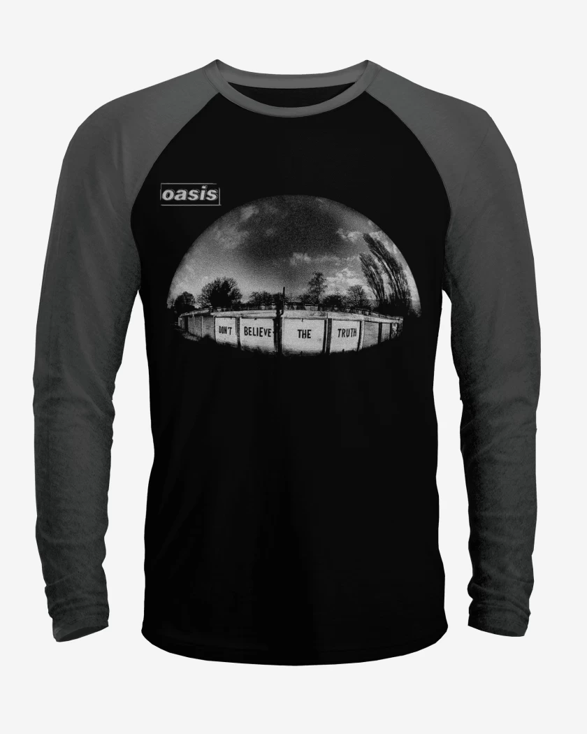 Polera Raglan Oasis Dont Believe the Truth