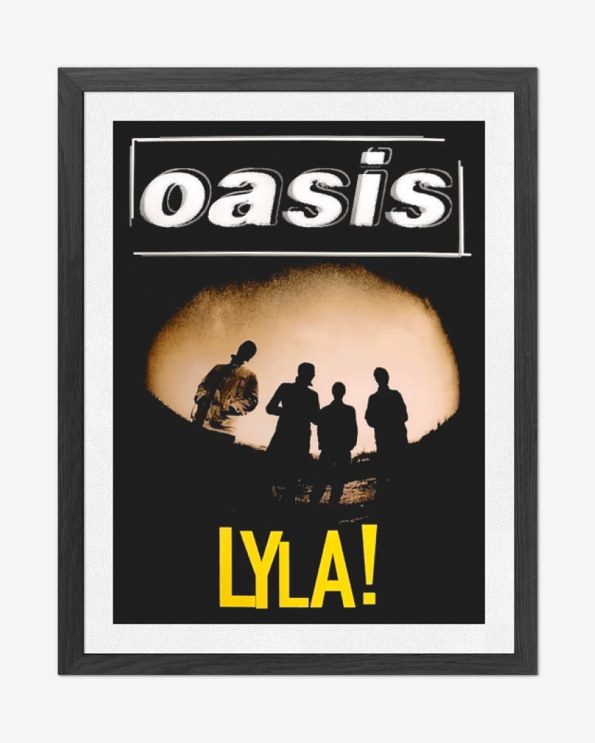 Cuadro decorativo Negro de Oasis Lyla