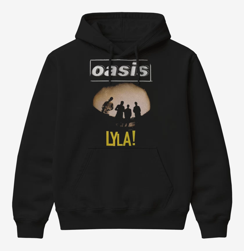 Poleron Canguro básico Negro de Oasis Lyla