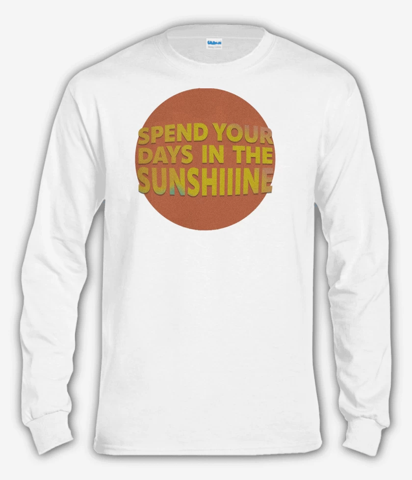 Polera manga larga Oasis Spend Your Days in the Sunshine