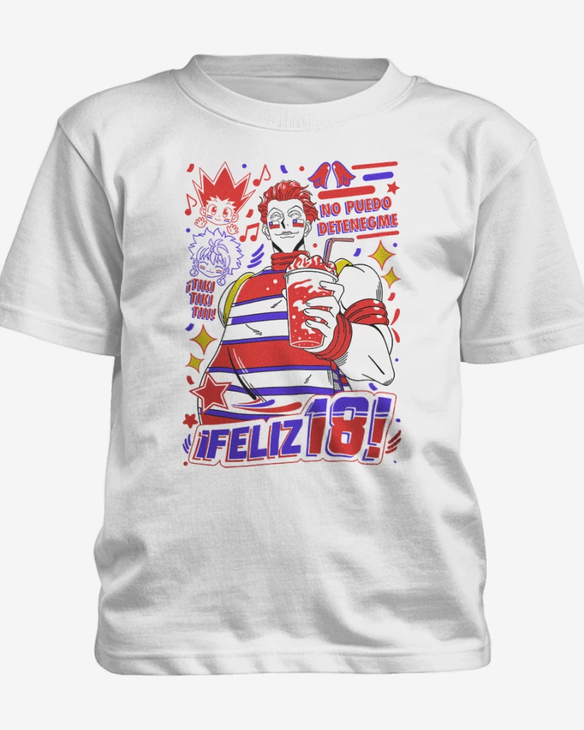 Polera de niño Hisoka no puedo detenegme 1