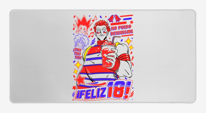 Mouse pad Gamer Hisoka no puedo detenegme 1