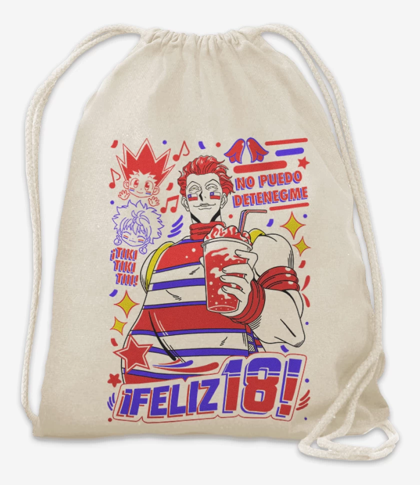Mochila Hisoka no puedo detenegme 1