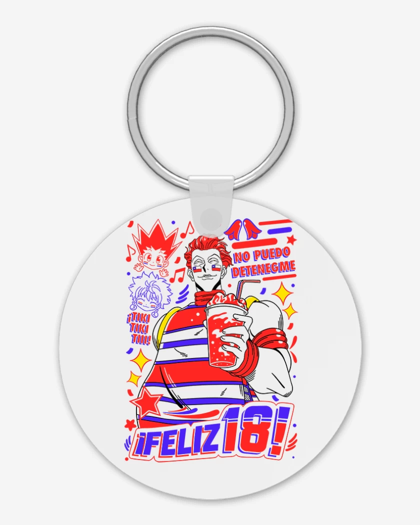 Llavero Hisoka no puedo detenegme 1