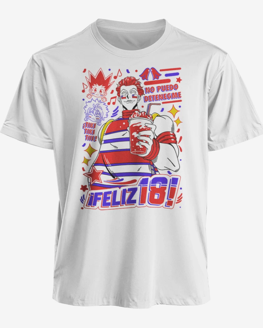 Polera premium Hisoka no puedo detenegme 1