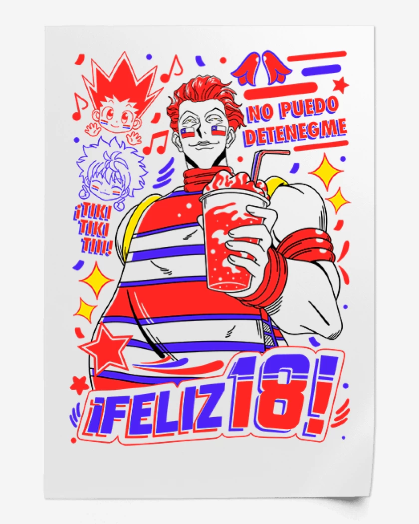 Print Hisoka no puedo detenegme 1