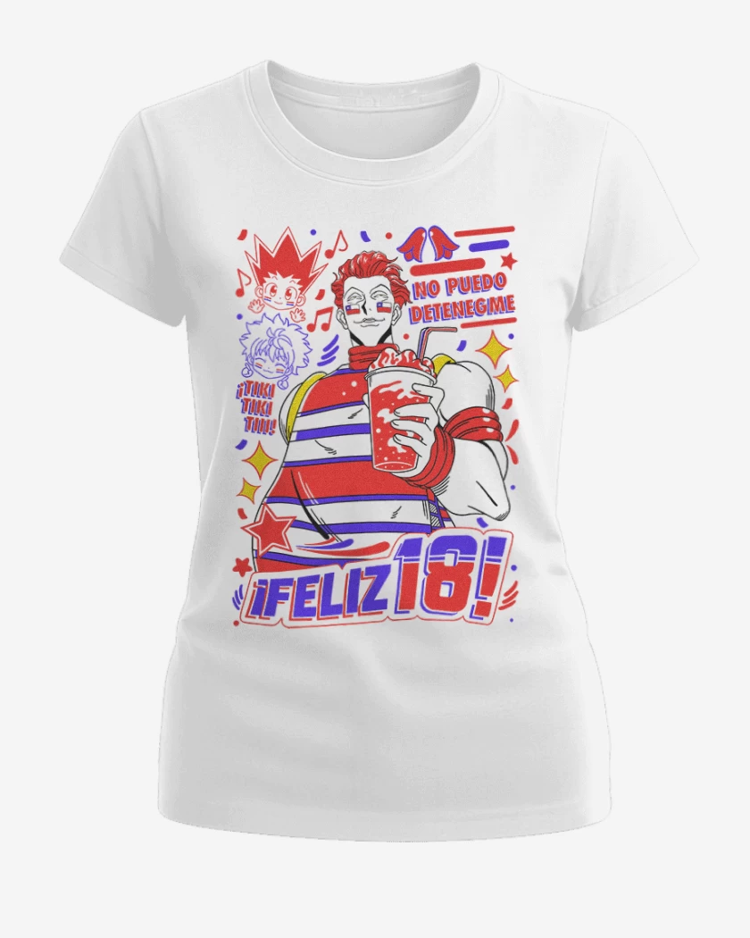 Polera de Mujer Hisoka no puedo detenegme 1