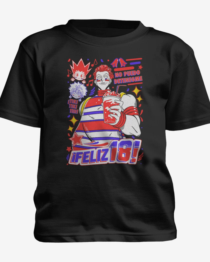 Polera de niño Hisoka no puedo detenegme 2
