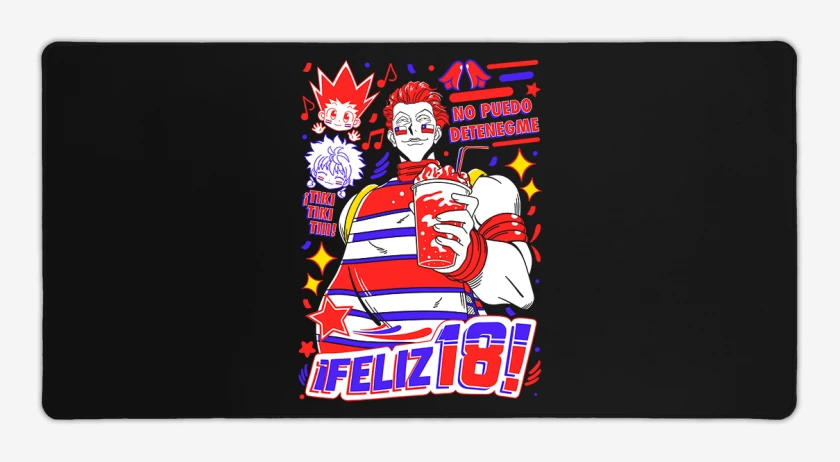 Mouse pad Gamer Hisoka no puedo detenegme 2
