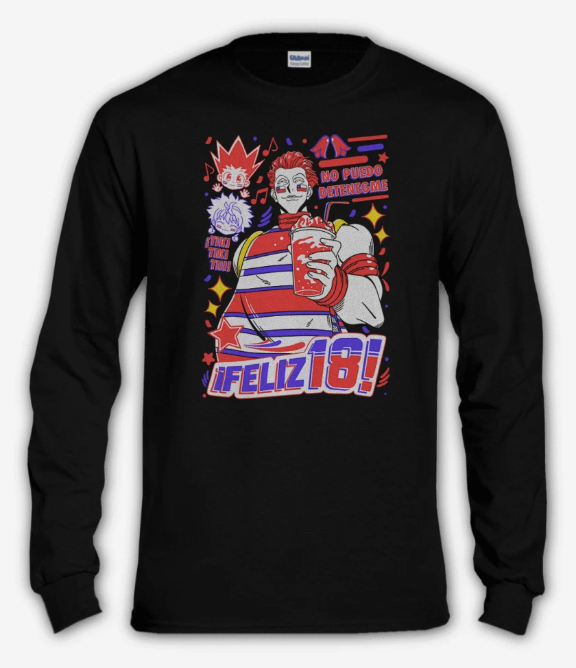 Polera manga larga Hisoka no puedo detenegme 2