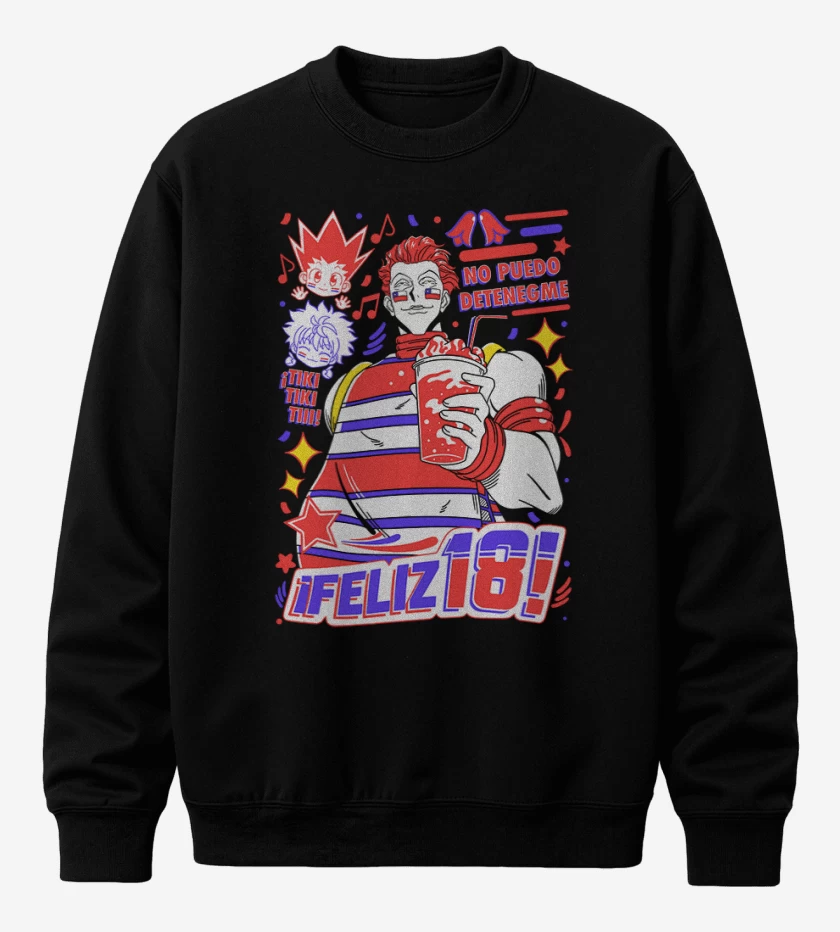 Poleron polo Hisoka no puedo detenegme 2