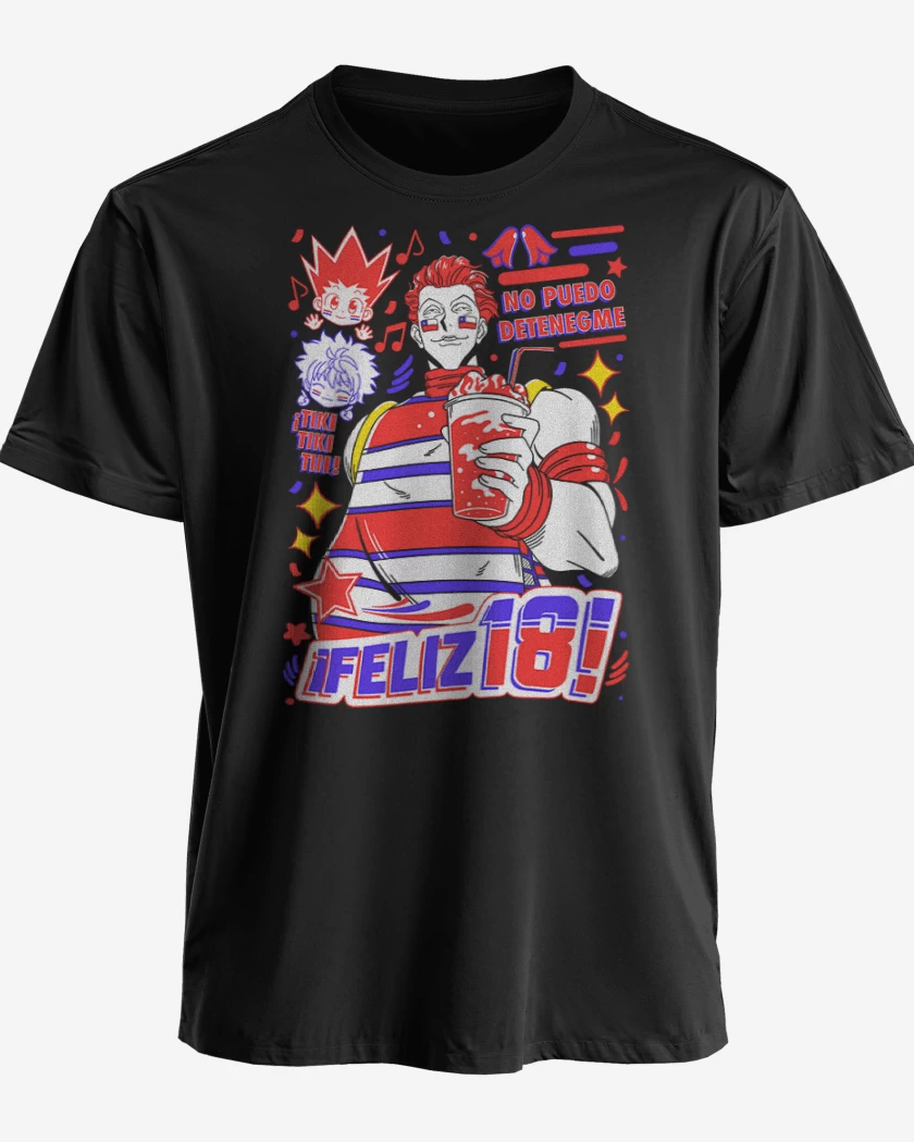 Polera premium Hisoka no puedo detenegme 2