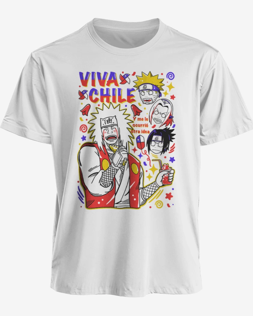 Polera Jiraiya viva chile