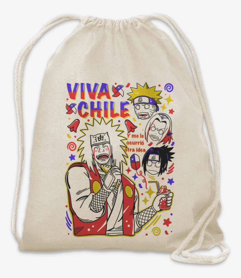 Mochila Jiraiya viva chile