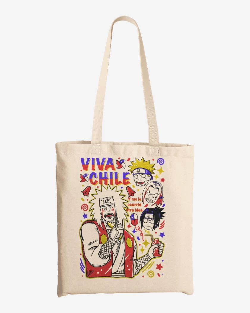 Totebag Jiraiya viva chile