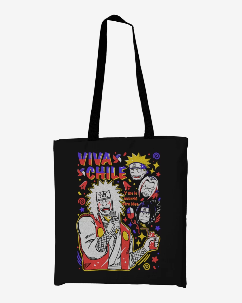 Totebag Jiraiya viva chile 2