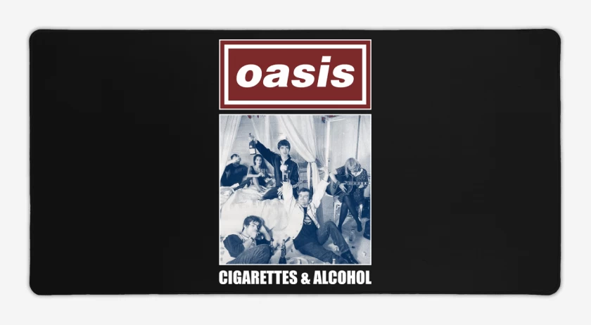 Mouse pad Gamer Oasis Cigarettes & Alcohol