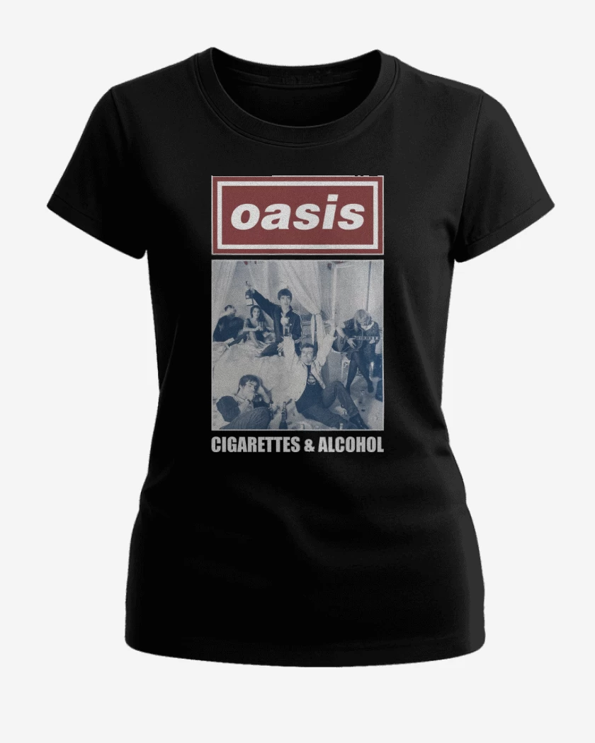 Polera de Mujer Oasis Cigarettes & Alcohol