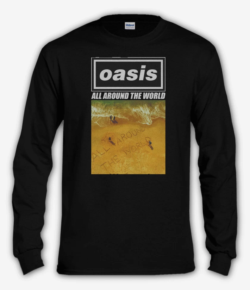 Polera manga larga Oasis All Around The World