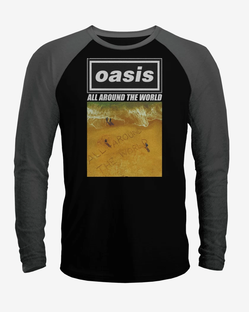 Polera Raglan Oasis All Around The World