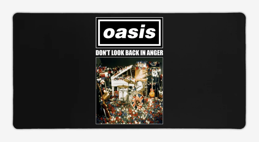 Mouse pad Gamer Oasis Dont Look Back in Anger