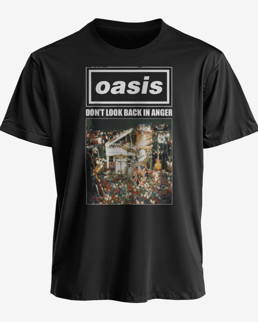 Polera Oasis Dont Look Back in Anger