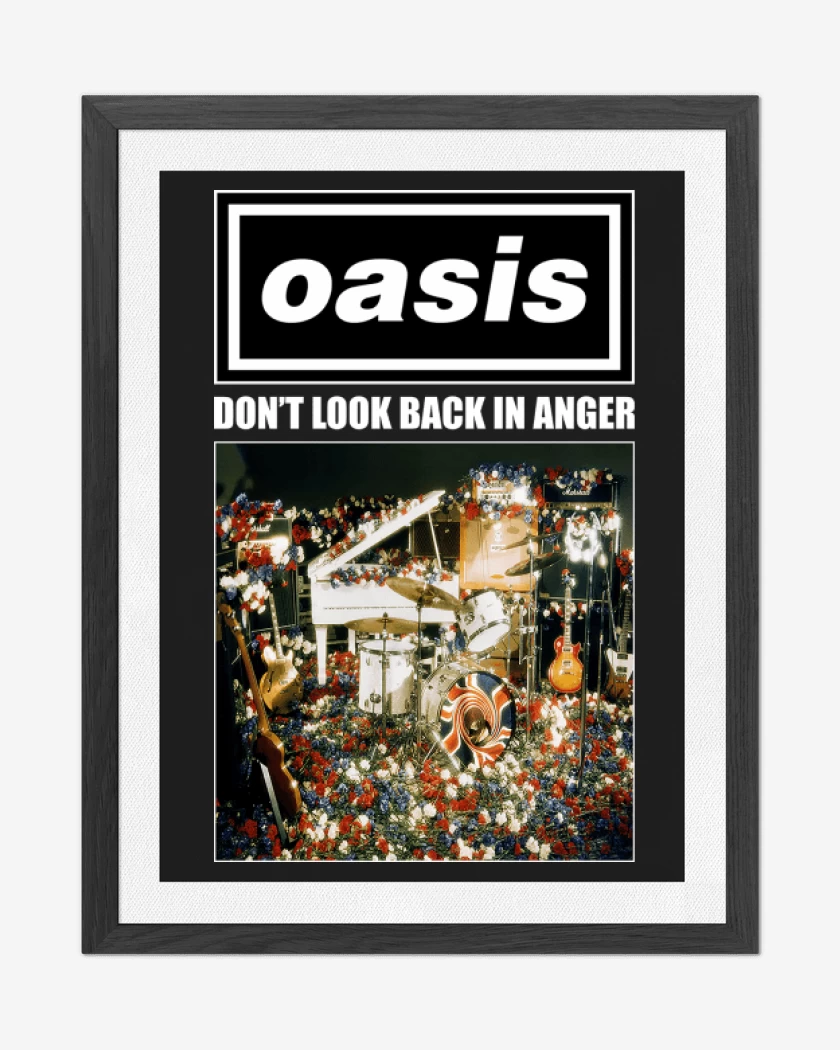 Cuadro decorativo Oasis Dont Look Back in Anger