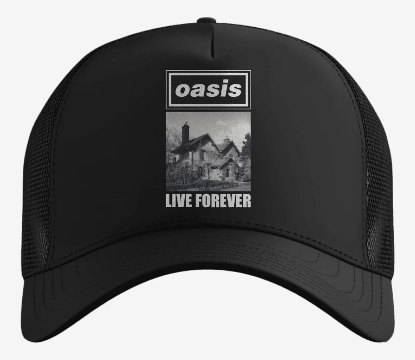 Gorro Oasis Live Forever